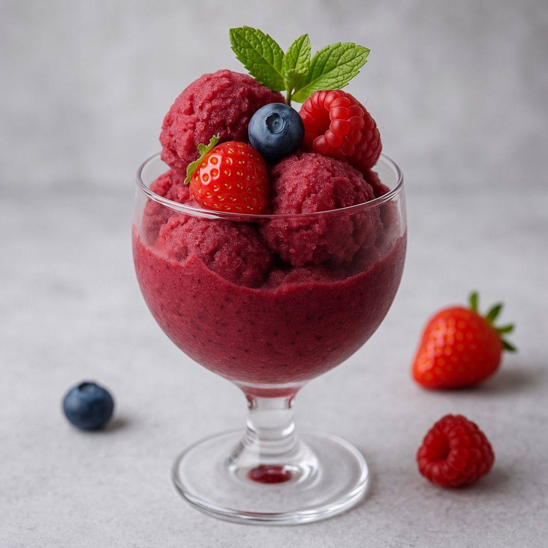 Сорбет ягодный