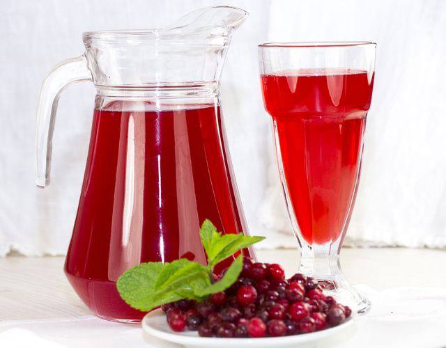 Морс ягодный