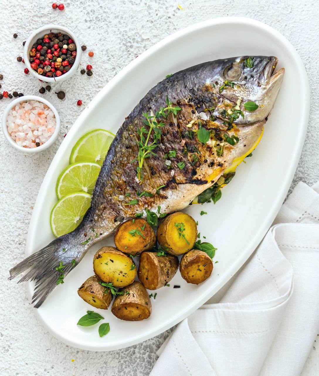 Рыба на гриле