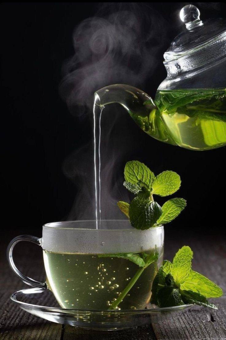 Чай с мятой
